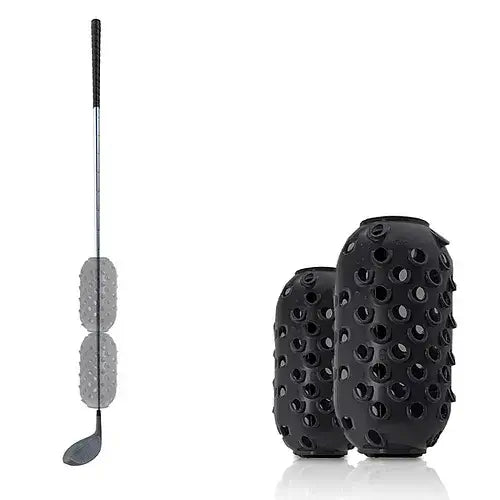 Aero-Swing Pineapples double pack for golf and baseball swing speed training