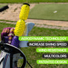 AERO-SWING Golf Training Aid and Warm Up Equipment, Speed Stick for Golf, Golf Swing Trainer, Improves Swing Speed & Accuracy, Increase Swing Speed, Wind Resistance, Adjustable Pineapples.