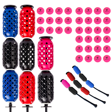 AERO-BAT "Coaches' Bundle" (BUNDLE 3-Pack) Baseball/Softball Swing Speed Trainers